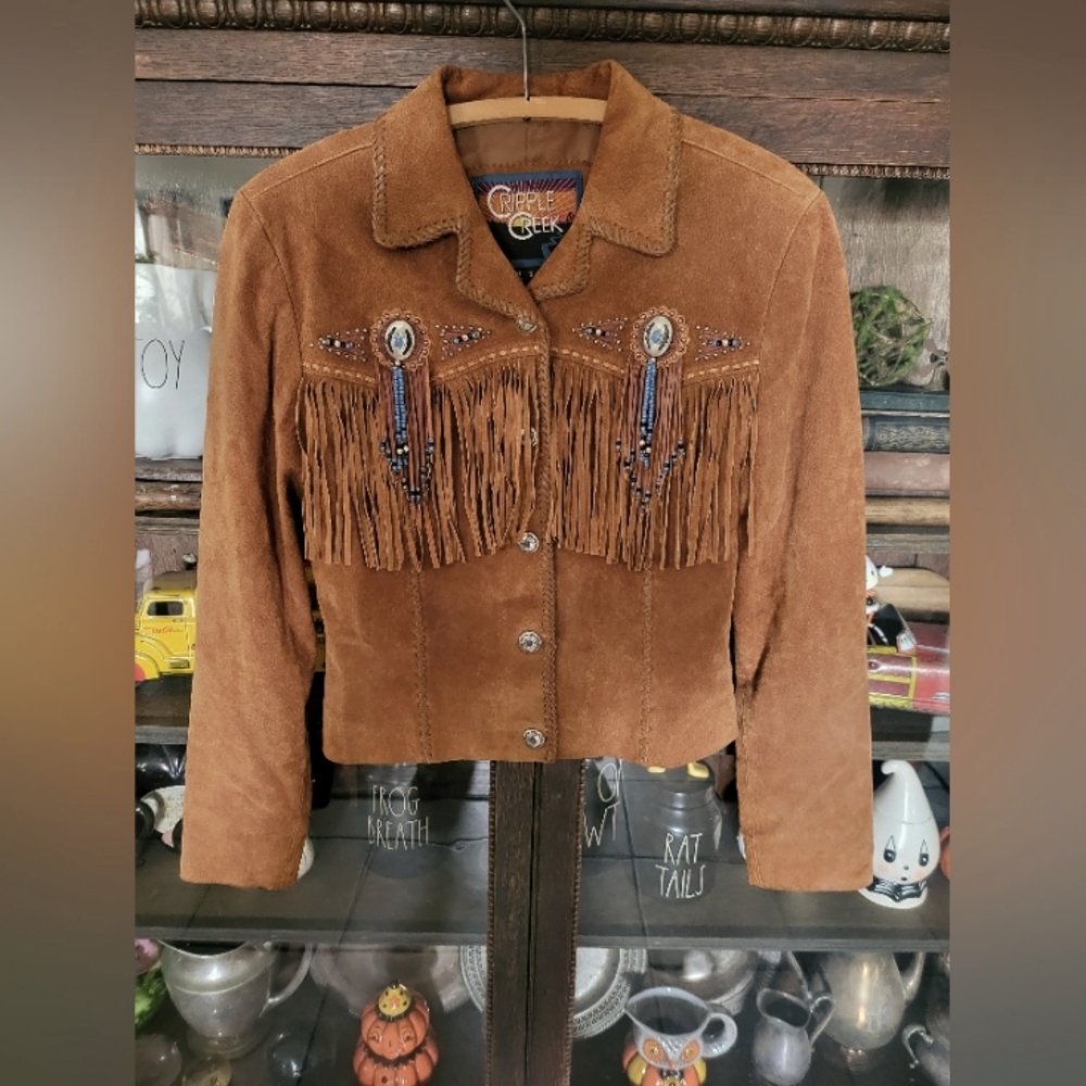Gorgeous cripple creek vintage fridge jacket! Rockabilly/country/coachella